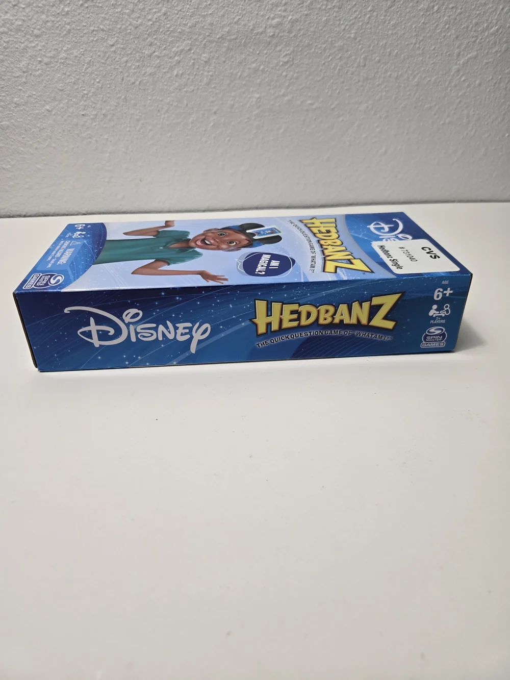 Disney Hedbanz Party Game - Blue and Yellow